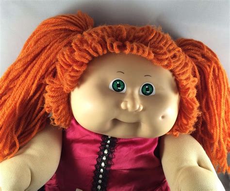 Cabbage Patch Dolls Red Hair Cabbage Patch Doll 1980s Red Hair.  Cabbage Patch Dolls Red Hair